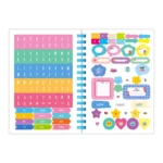 Блокнот-планер для дівчат 113*166мм/64арк "Апельсин" /LS-01/ 2 арк. наліпки, "Only Girls Planner" - Зображення 3