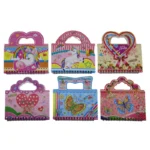 Блокнот спіраль /88050/ "Сумочка" 14*14/36арк. 12 диз.