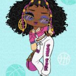 Картина за номерами "Ідейка" /KHO6285/ "LOL Surprise! Tweens Hoops Cutie" 30*40 см