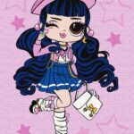 Картина за номерами "Ідейка" /KHO6283/ "LOL Surprise! Tweens Aya Cherry " 30*40 см