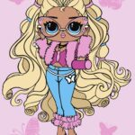 Картина за номерами "Ідейка" /KHO6286/ "LOL Surprise! Tweens Olivia Flutter" 30*40 см