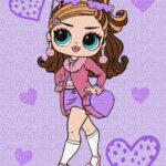 Картина за номерами "Ідейка" /KHO6284/ "LOL Surprise! Tweens Fancy Gurl" 30*40 см