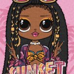 Картина за номерами "Ідейка" /KHO6276/ "LOL Surprise! O.M.G. Sunset" 30*40 см