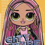 Картина за номерами "Ідейка" /KHO6277/ "LOL Surprise! O.M.G. City Babe" 30*40 см