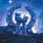 Картина за номерами "Brushme" /BS52860/ "Космічні почуття" 40*50см