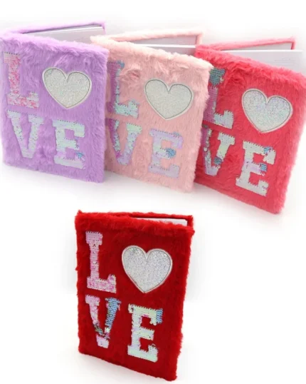 блокнот з написом love