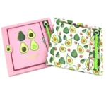 блокнот авокадо на замку