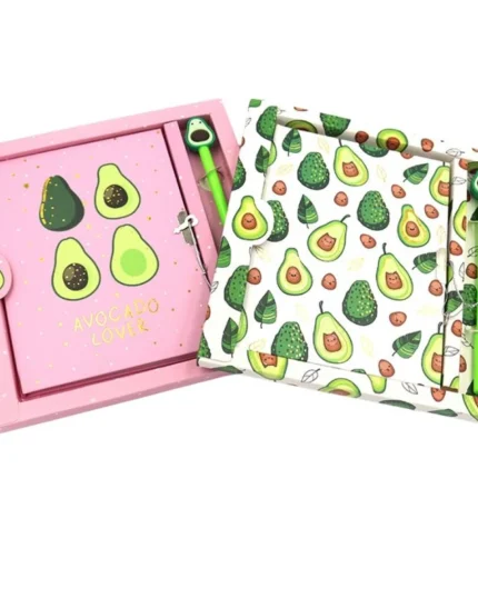 блокнот авокадо на замку