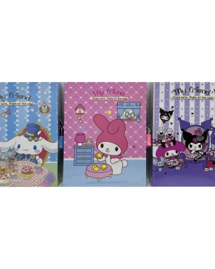 Блокнот Kuromi на замочку