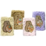 Блокнот А5/72арк. "WB" /5242/ Капібара, хутряний 70г/м2