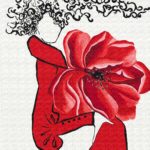 Картина за номерами "Brushme" /BS54057/ "Червона фантазія" 40*50см