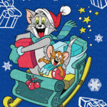 Картина за номерами "Tom and Jerry: на санчатах" 30*40см "Ідейка" (KHO6859)