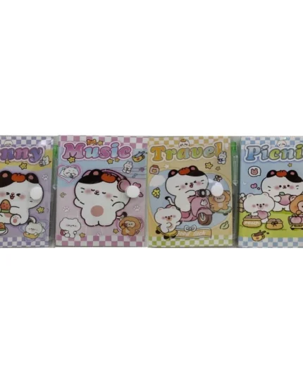 блокнот з ручкою котик