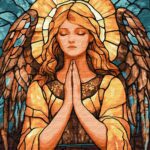 Картина за номерами "Ідейка" /KHO8606/ "Вітраж. Я прошу у небес" 40*50см