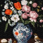 Картина за номерами "Ідейка" /KHO3321/ "Букет у гарній вазі" 40*50см