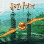 Картина за номерами "Ідейка" /KHO5225/ "Harry Potter: Золотий Снітч з фарбами металік extra" 40*50см