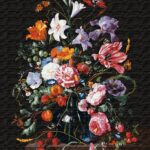 Картина за номерами "Ідейка" /KHO3208/ "Ваза з квітами та ягодами" 40*50см