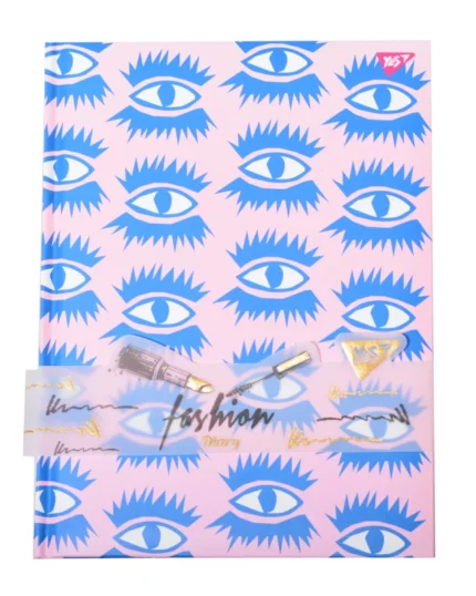 Блокнот-мотиватор В5/64арк. "YES" /151586/ "Eaes" серії "Fashion" кол.внутр.блок