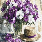 Картина за номерами "Ідейка" /KHO5735/ "Квітковий натюрморт" 40*50см