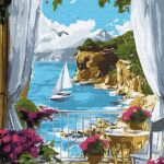 Картина за номерами "Ідейка" /KHO2798/ "Сонячна гавань" 30х40см