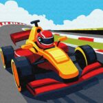 Картина за номерами "Ідейка" /KHO8559/ "Яскраві перегони" 30х30см