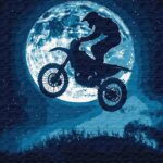 Картина за номерами "Ідейка" /KHO8580/ "Нічний драйв з фарбами металiк" 40х50см