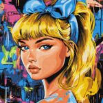 Картина за номерами "Ідейка" /KHO8602/ "Сучасна Попелюшка" 40х40см