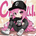 Картина за номерами "Ідейка" /KHO8623/ "У стилі аніме" 40х40см