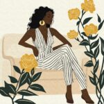 Картина за номерами "Ідейка" /KHO8634/ "Стильні лінії" 40х40см