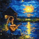 Картина за номерами "Ідейка" /KHO8636/ "Звуки у темряві" 40х40см