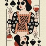 Картина за номерами "Ідейка" /KHO5205/ "Карта королеви" 30*40см