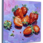 Картина за номерами з алмазною мозаїкою "SANTI" /954961/ "Стигла полуниця", 40*40 см