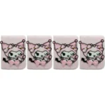 Блокнот А5/80арк. /2206-9/ хутряна обкл. "Зайчик Kuromi Куромі"