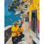 Картина за номерами "Романтичне узбережжя", 40*50см "SANTI" (955748)