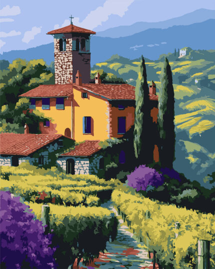 Картина за номерами "Тоскана", 40*50см "SANTI" (955749)
