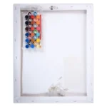 Картина за номерами "Різдвяні свята", 30*40см, LED підсвітка SANTI (956444) - Зображення 2