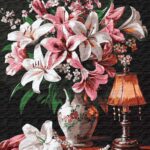 Картина за номерами "Ідейка" /KHO3289/ "Витончені лілії" 40*50см