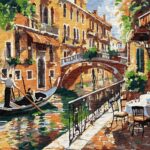 Картина за номерами "Ідейка" /KHO3661/ "Венеційський спокій" 40*50см