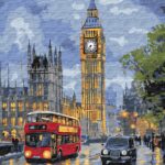 Картина за номерами "Ідейка" /KHO3662/ "Лондон вночі" 40*50см