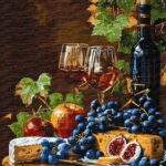 Картина за номерами "Ідейка" /KHO5699/ "Улюблене вино" 40*50см