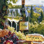 Картина за номерами "Ідейка" /KHO5708/ "Смак шардоне" 30*40см