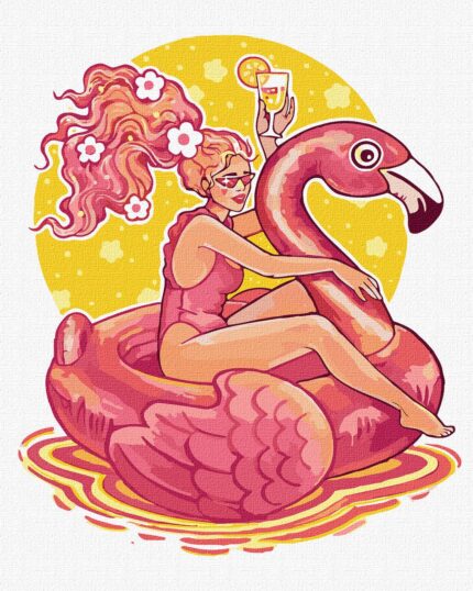 Картина за номерами "Ідейка" /KHO5097/ "Літній відпочинок" 30*40см