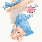 Картина за номерами "Brushme" /KBS7123/ "Маленька леді" 30*40см