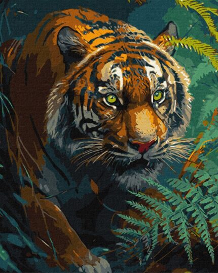 Картина за номерами "Ідейка" /KHO6506/ "Повелитель джунглів" 40*40см