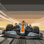 Картина за номерами "Brushme" /BS54522/ "Мить прискорення" 40*50см