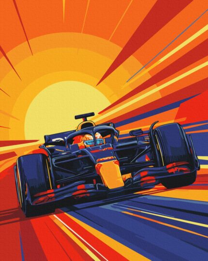 Картина за номерами "Brushme" /BS54508/ "Яскрава перемога" 40*50см