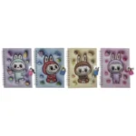 блокнот Labubu на замку