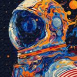 Картина за номерами "Ідейка" /KHO5133/ "Погляд у вічність" 40х50см