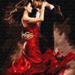 Картина за номерами "Ідейка" /KHO8317/ "Танго кохання" 40*50см