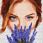 Картина за номерами "Ідейка" /KHO8595/ "Барвиста поезія: Лаванда" 40x50см